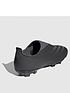  image of adidas-mens-x-laceless-ghosted3-firm-ground-football-boots-black