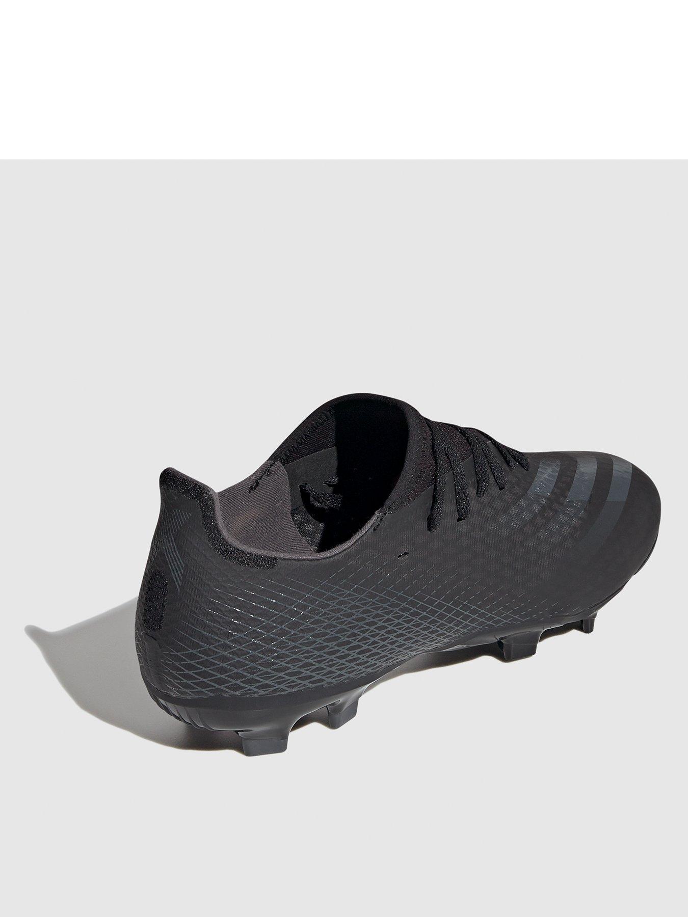 black adidas football trainers
