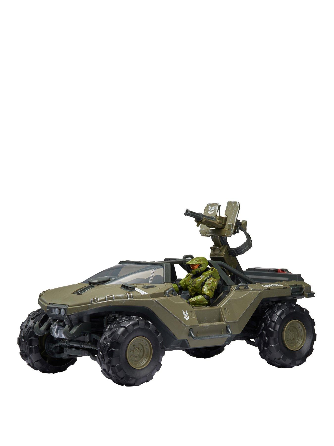 Halo 4 inch Figure & Vehicle - Warthog & Master Chief | Very.co.uk