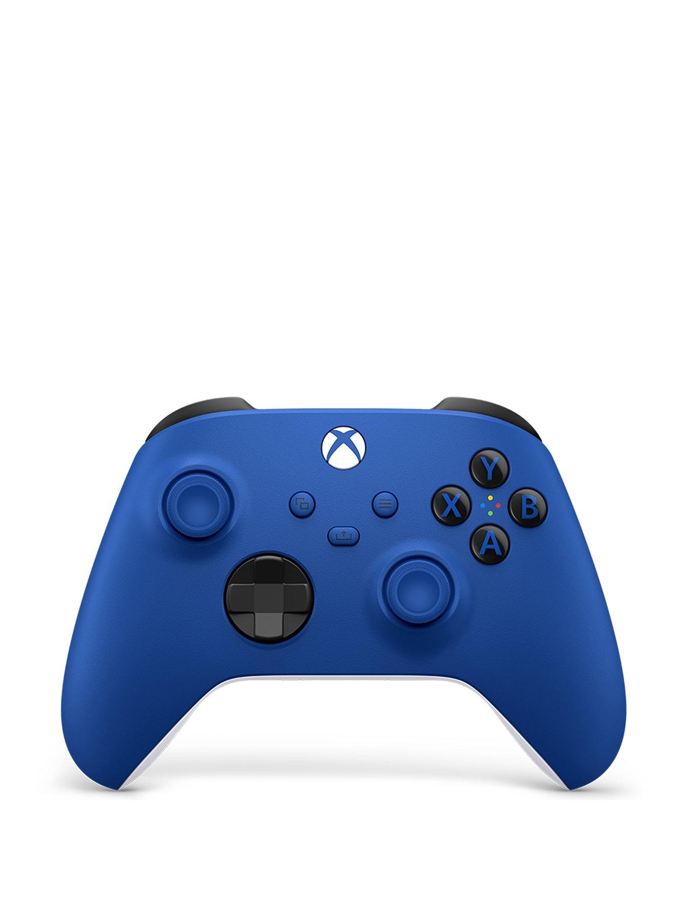 blue xbox series x controller