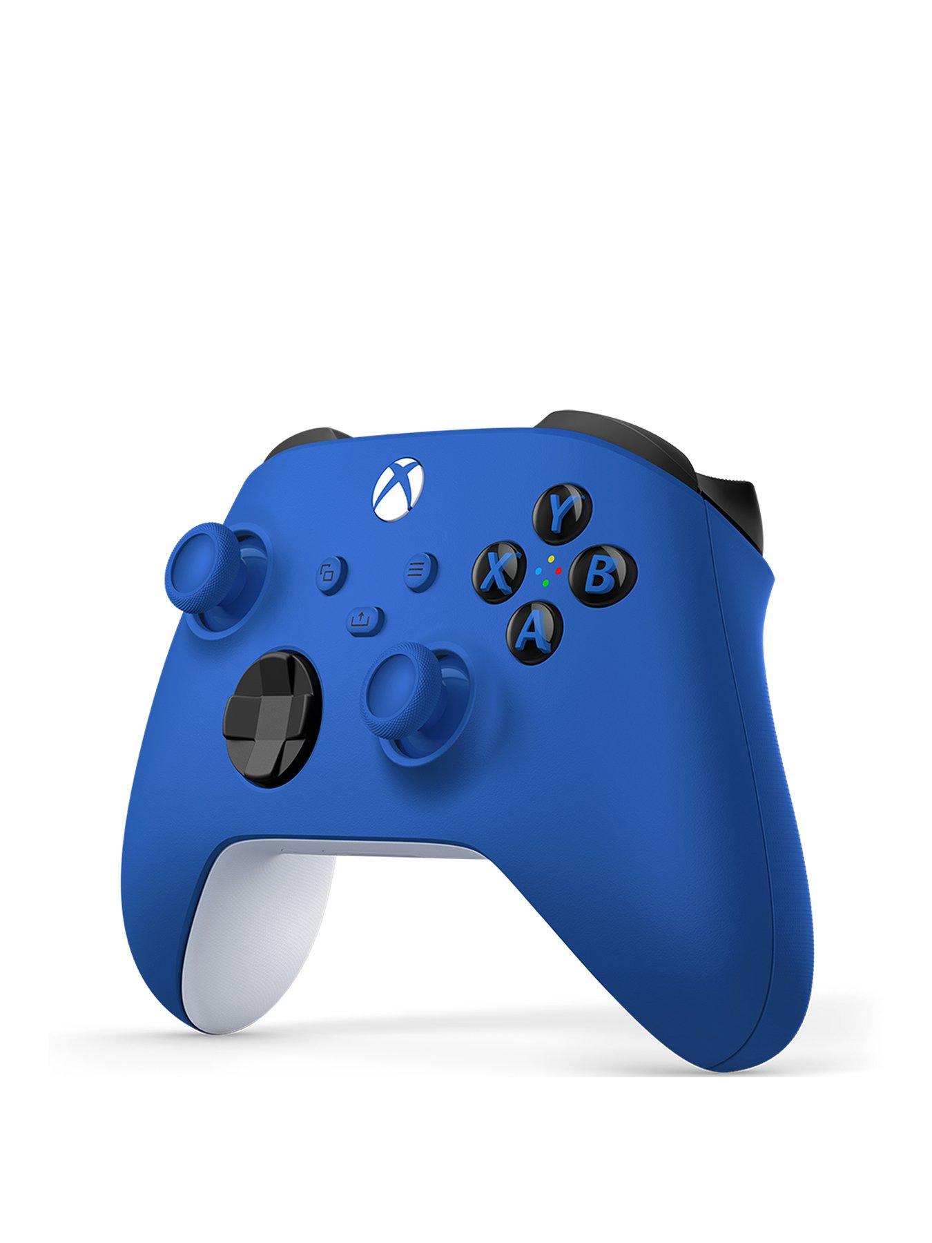 Wireless blue on sale xbox controller