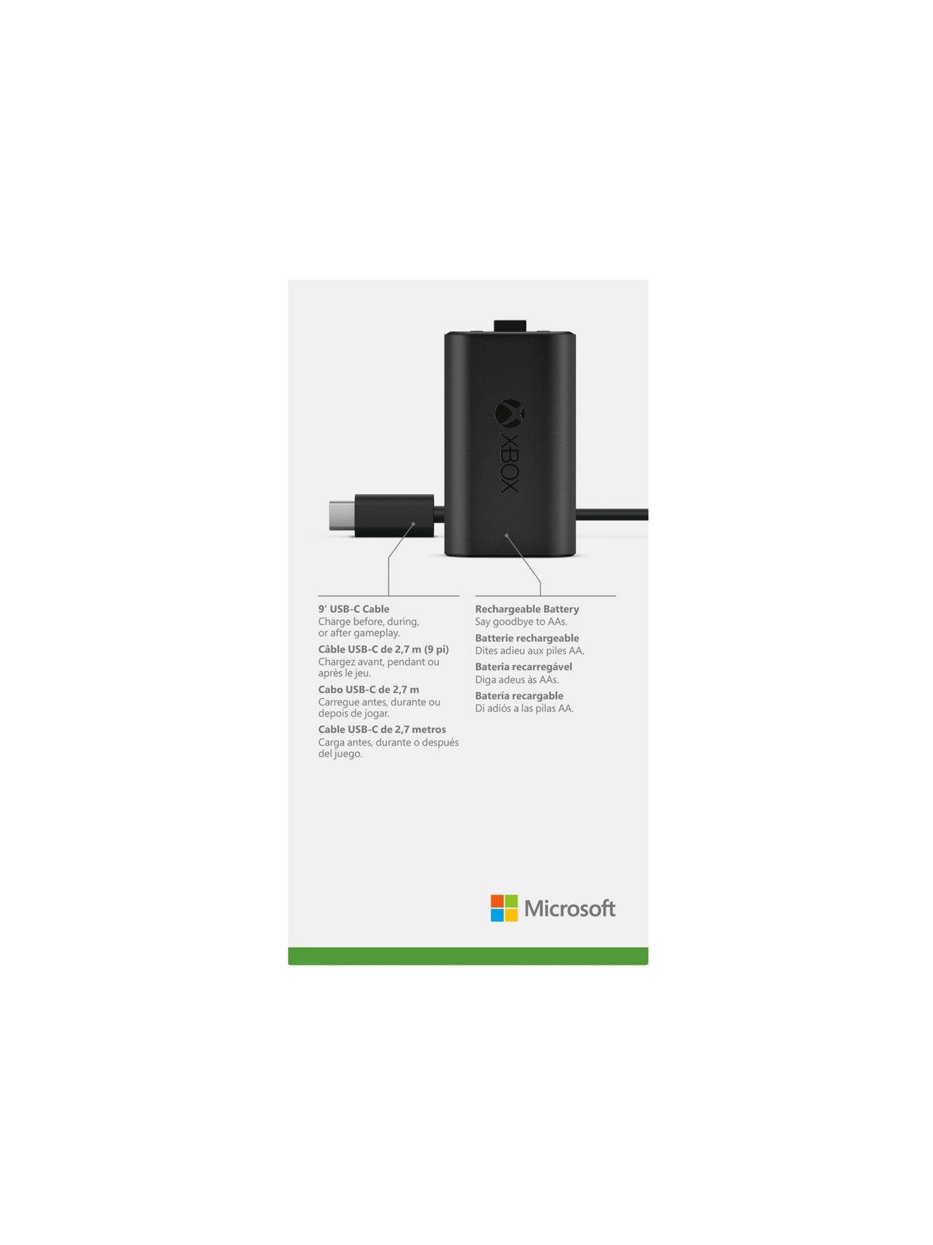 Image 6 of 6 of Xbox <p>Rechargeable Battery + USB-C&reg; Cable</p>
