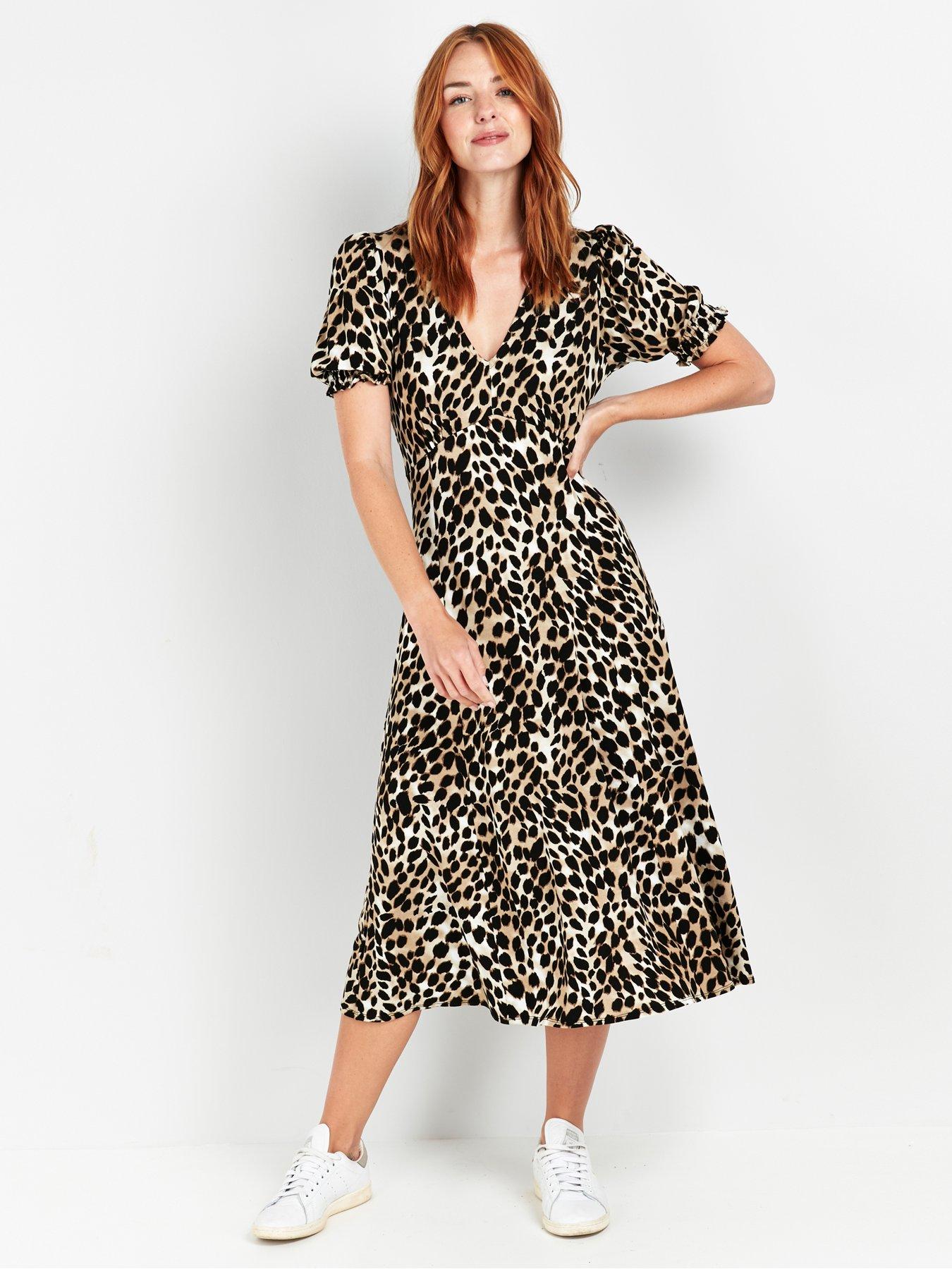 wallis wrap midi dress