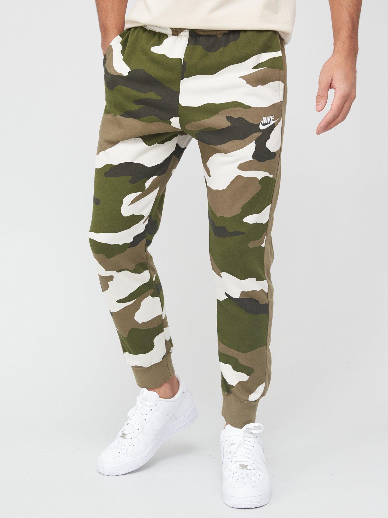 green nike joggers