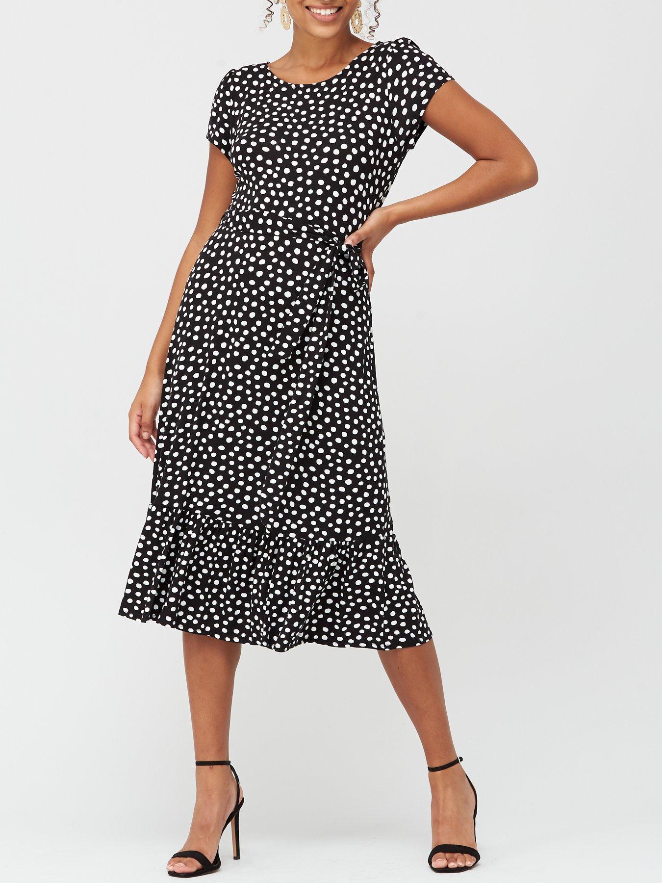 wallis spot dress