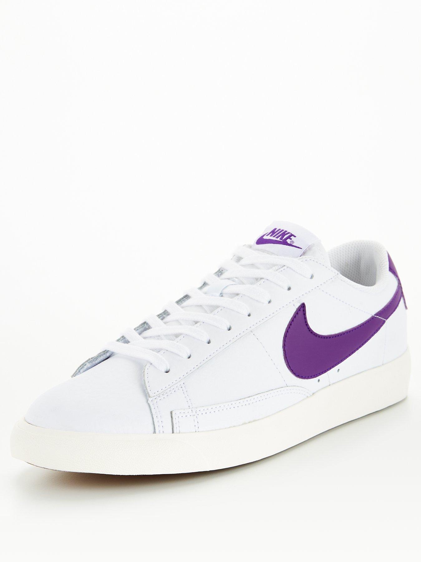nike blazer low mens purple