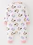  image of minnie-mouse-baby-girl-minnie-mouse-and-daisy-duck-2-pack-baby-sleepsuits-pink