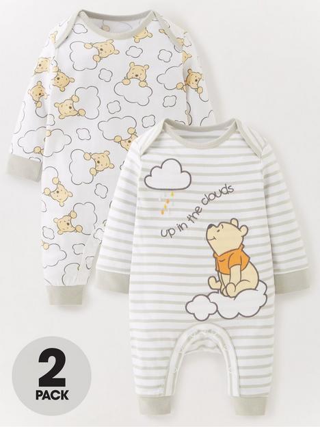 winnie-the-pooh-baby-unisex-winnie-the-pooh-2-pack-sleepsuit-grey