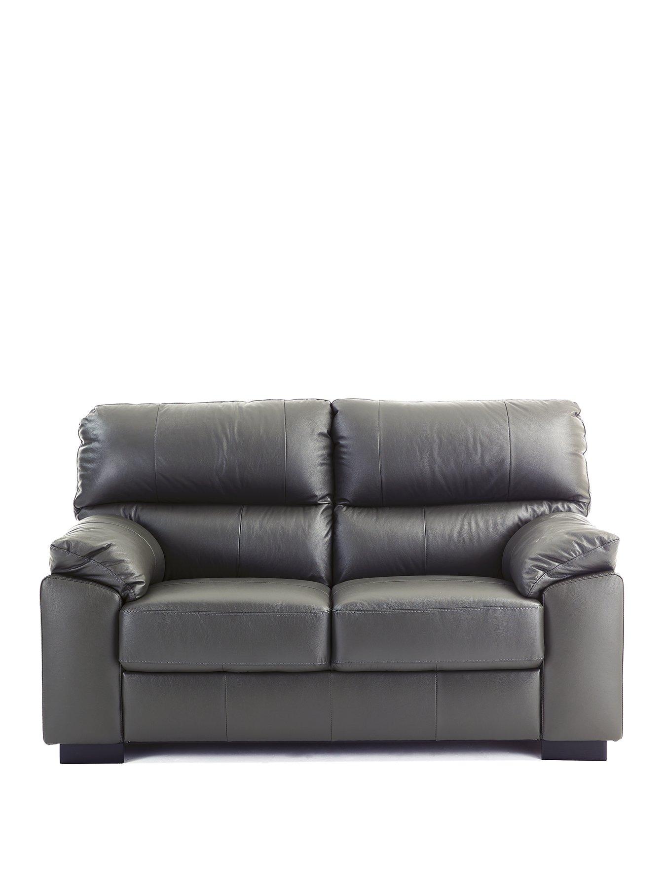 Image 2 of 6 of The Very Collection Ambrose Italian Leather 2 Seater Sofa&nbsp;- FSC&reg; Certified