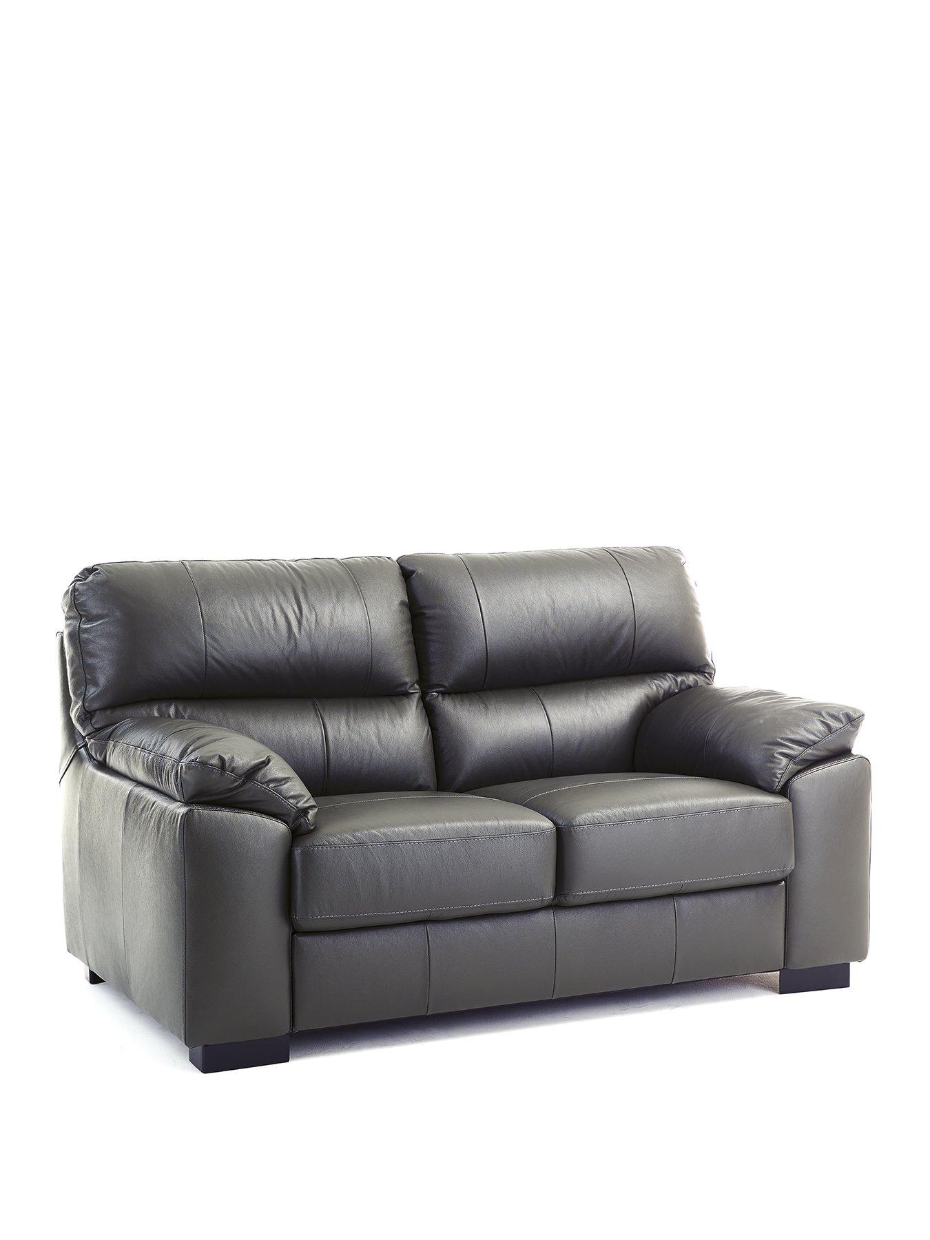 Image 3 of 6 of The Very Collection Ambrose Italian Leather 2 Seater Sofa&nbsp;- FSC&reg; Certified