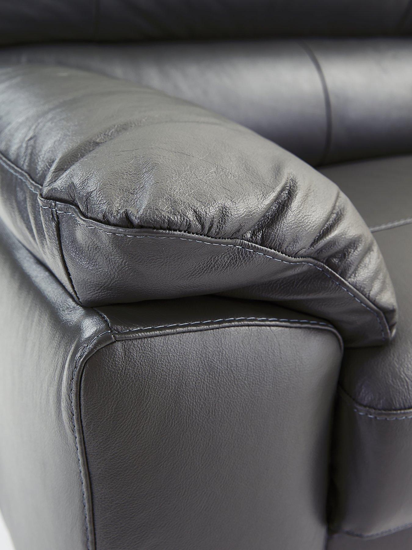 Image 5 of 6 of The Very Collection Ambrose Italian Leather 2 Seater Sofa&nbsp;- FSC&reg; Certified