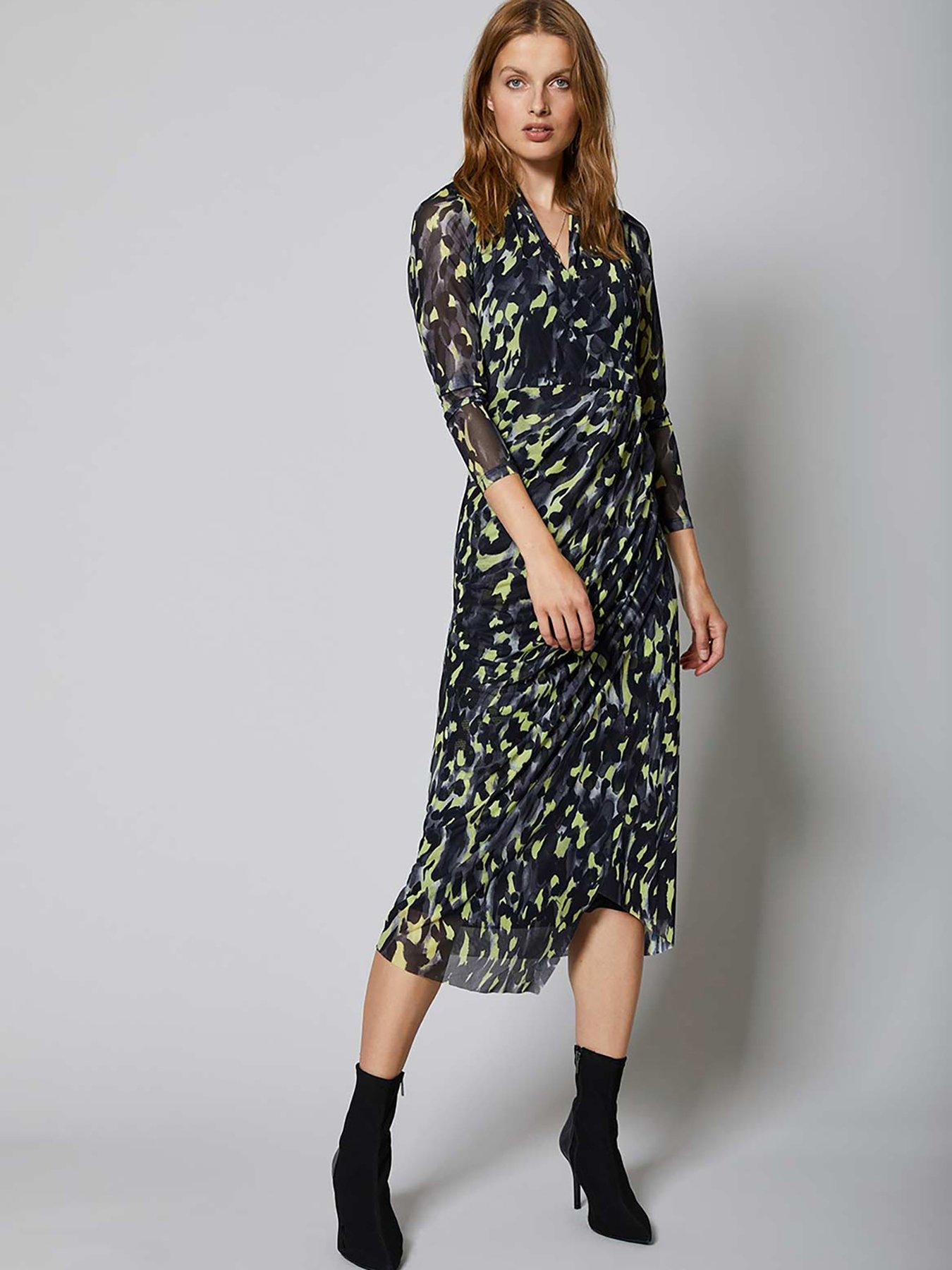 mint velvet batwing dress