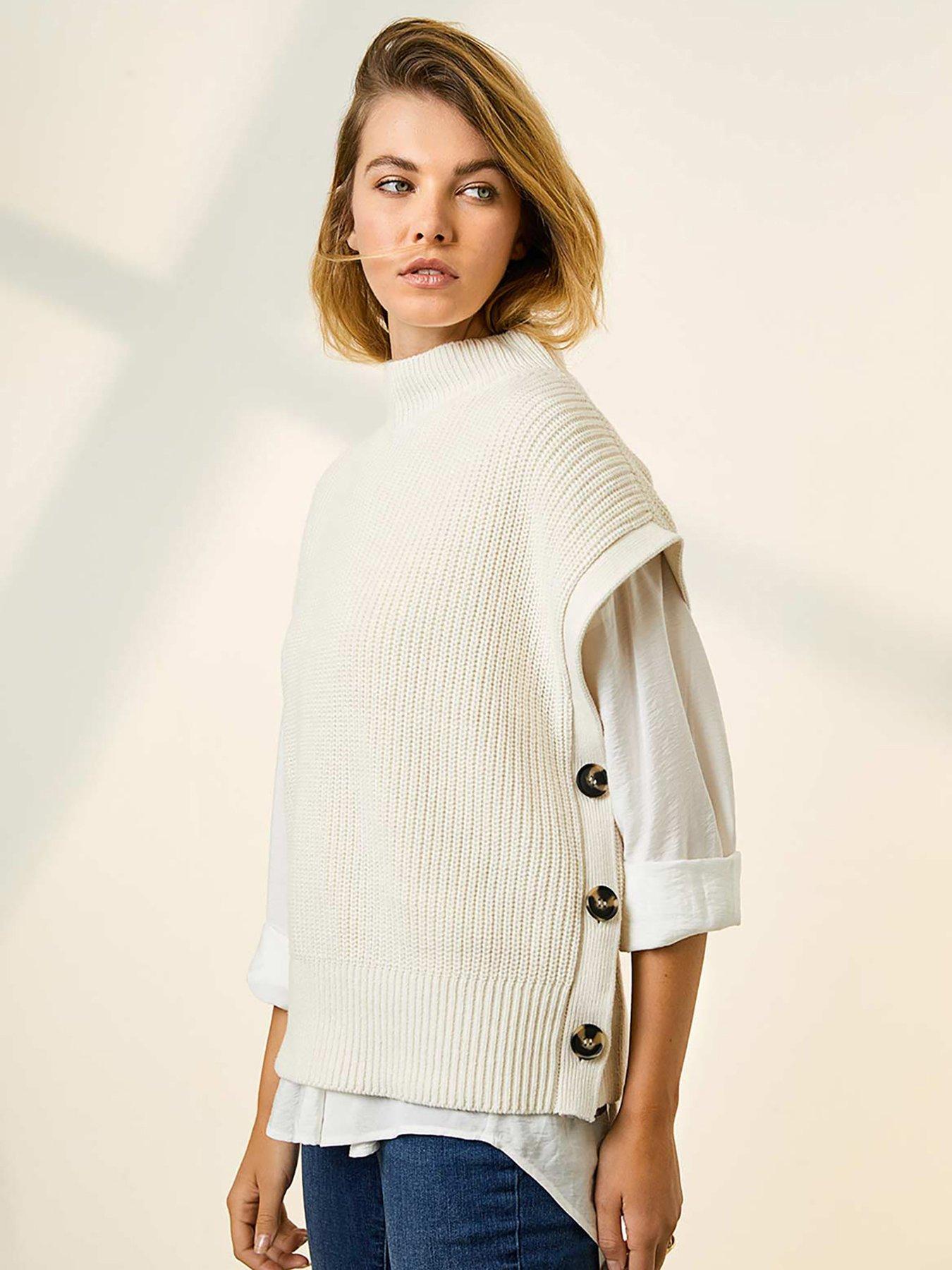 mint velvet cream cardigan