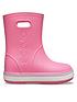  image of crocs-girls-crocband-rainboot-pink
