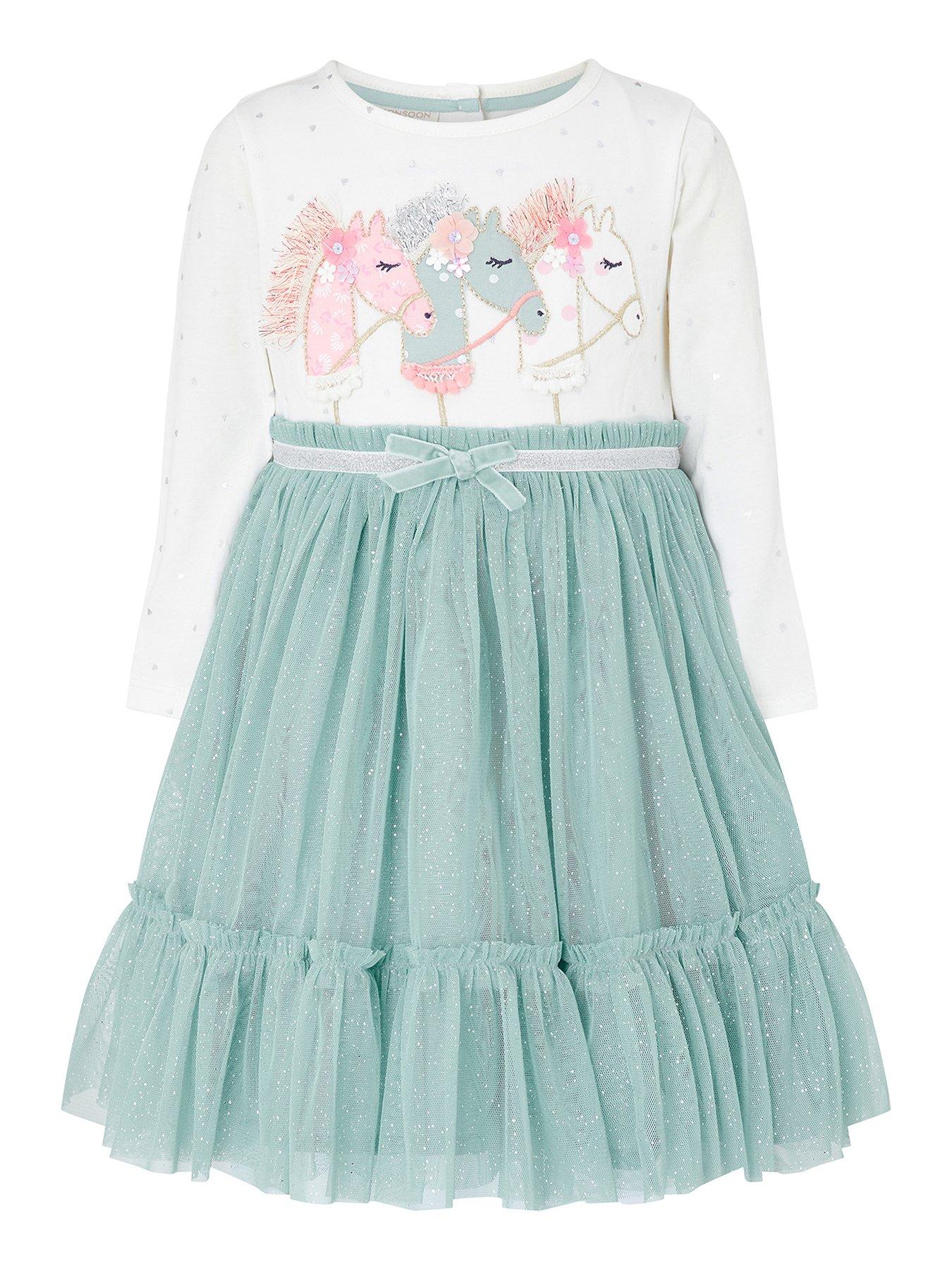 monsoon girls unicorn dress