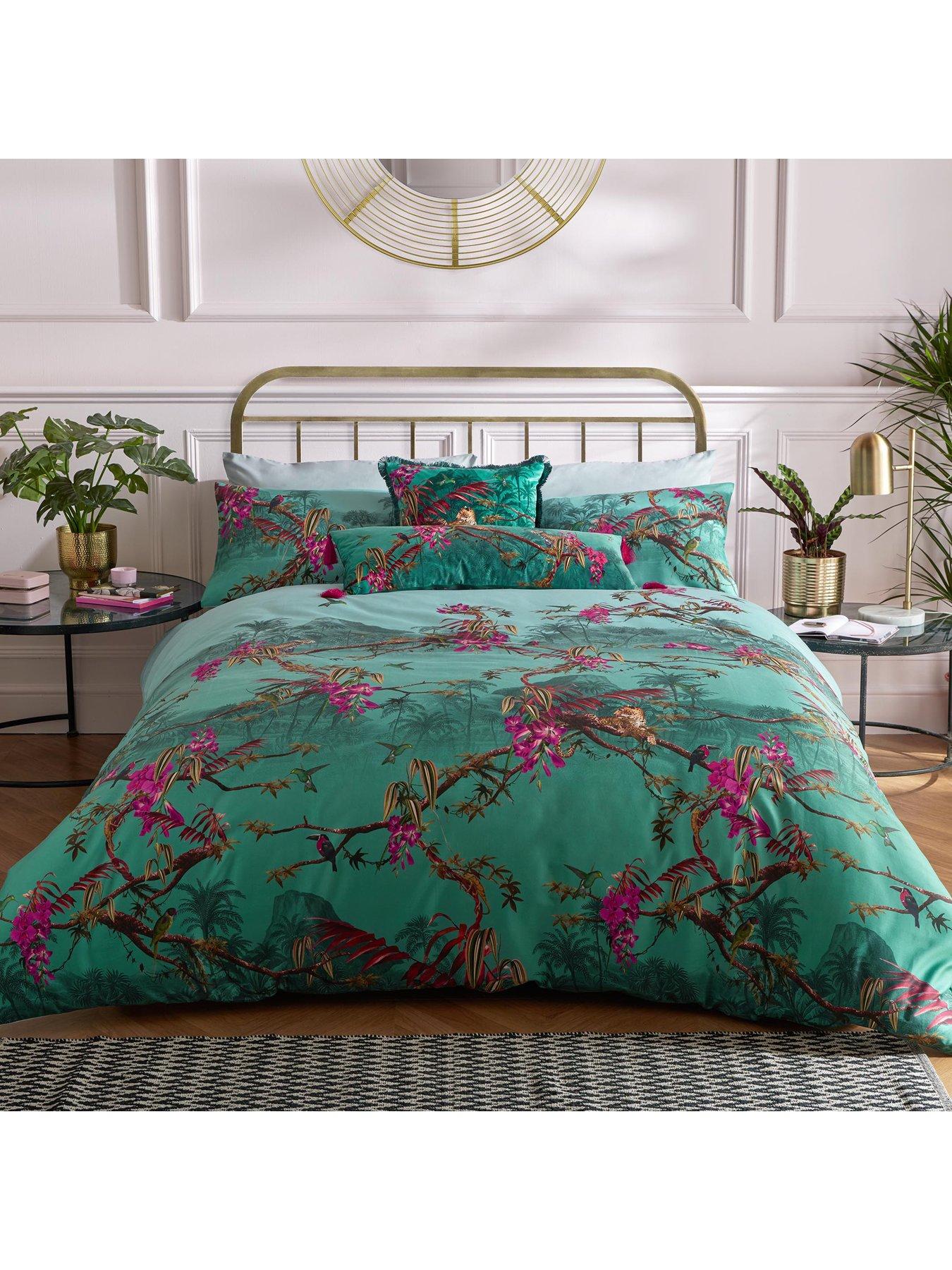 Ted Baker - Hibiscus Duvet Cover - Jade - Double