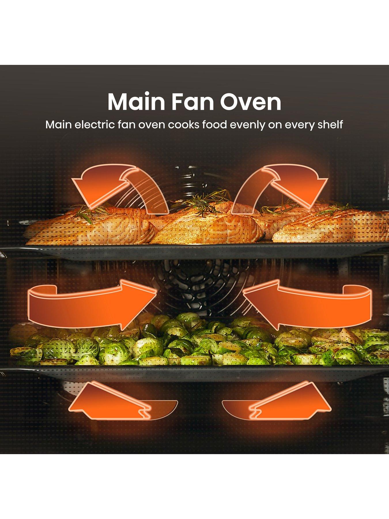 Image 5 of 7 of Hisense BID95211BGUK 60cm Wide&nbsp;Built-In Double Oven - Black