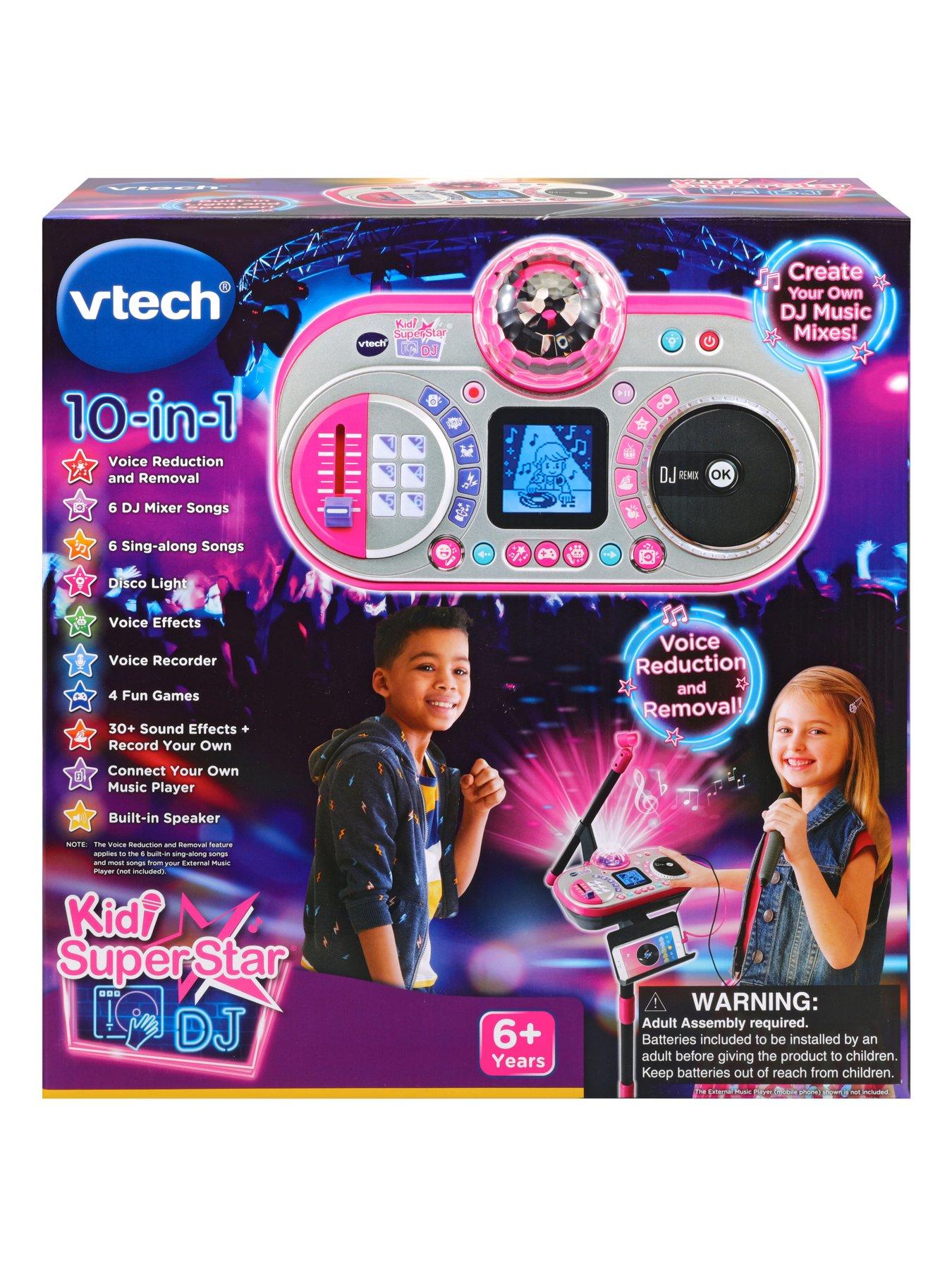 vtech kidi superstar microphone & studio