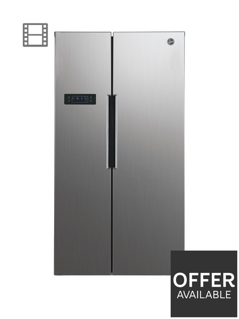 hoover-h-fridge-500-maxi-hhsbso-6174xk-american-fridge-freezer-with-total-no-frost--nbspstainless-steel