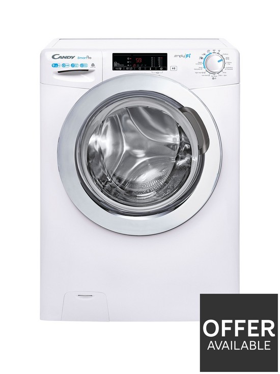 front image of candy-smart-csow-4963twce-80-wifi-connected-9kg-6kg-washer-dryer-with-1400-rpm-white-e-rated