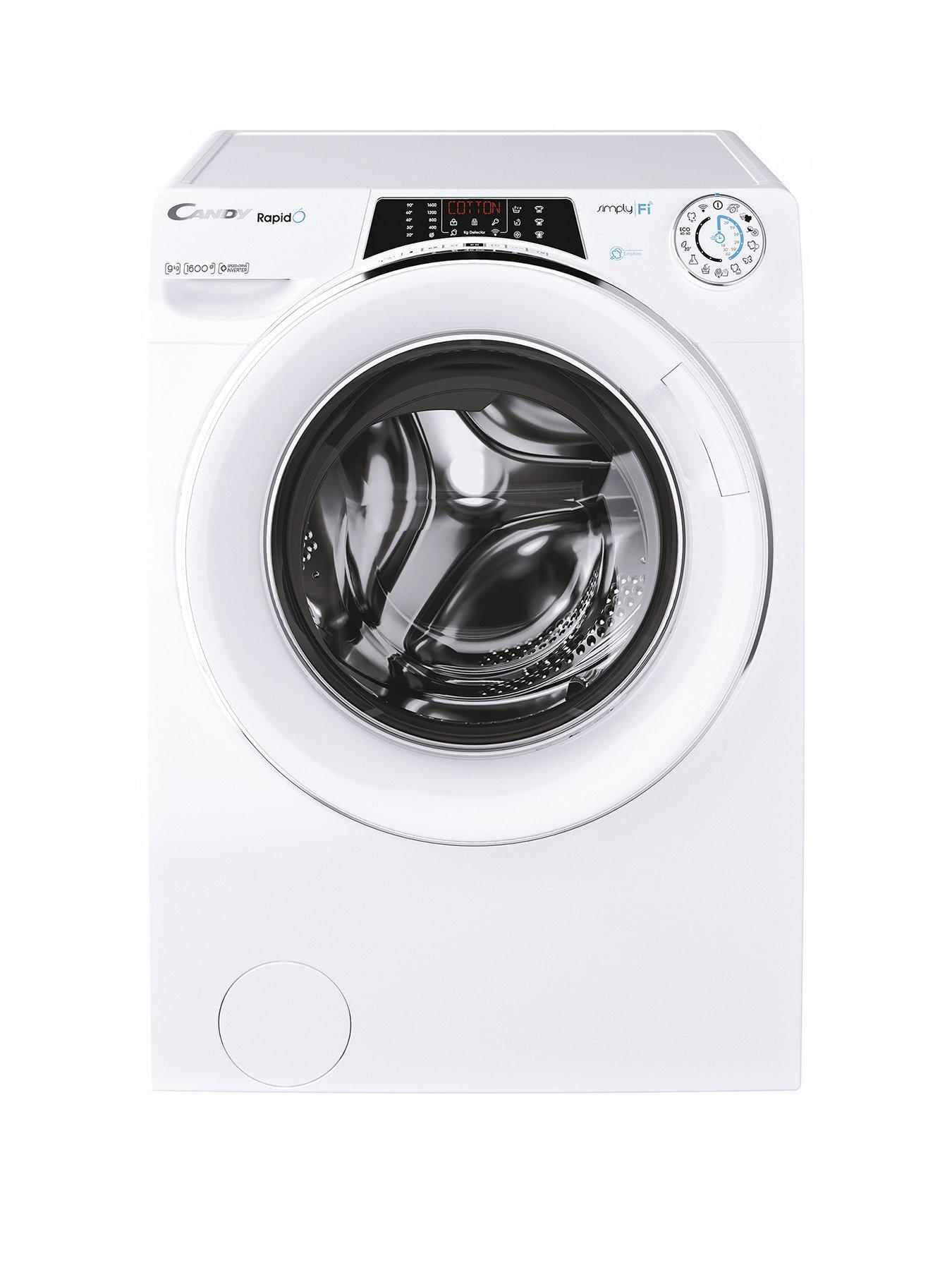 Candy Rapido RO1696DWMCE/180 9kg Wash, 1600 Spin Washing Machine