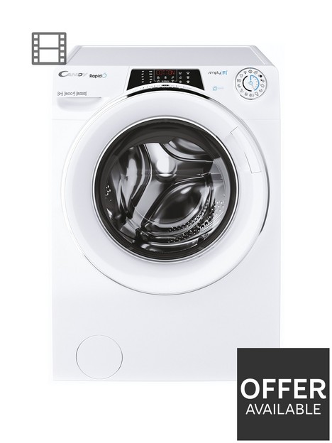 candy-rapido-ro1696dwmce1-80-9kg-wash-1600-spin-washing-machine-white