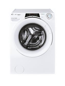 Candy Rapido Ro1696Dwmce/1-80 9Kg Wash, 1600 Spin Washing Machine - White