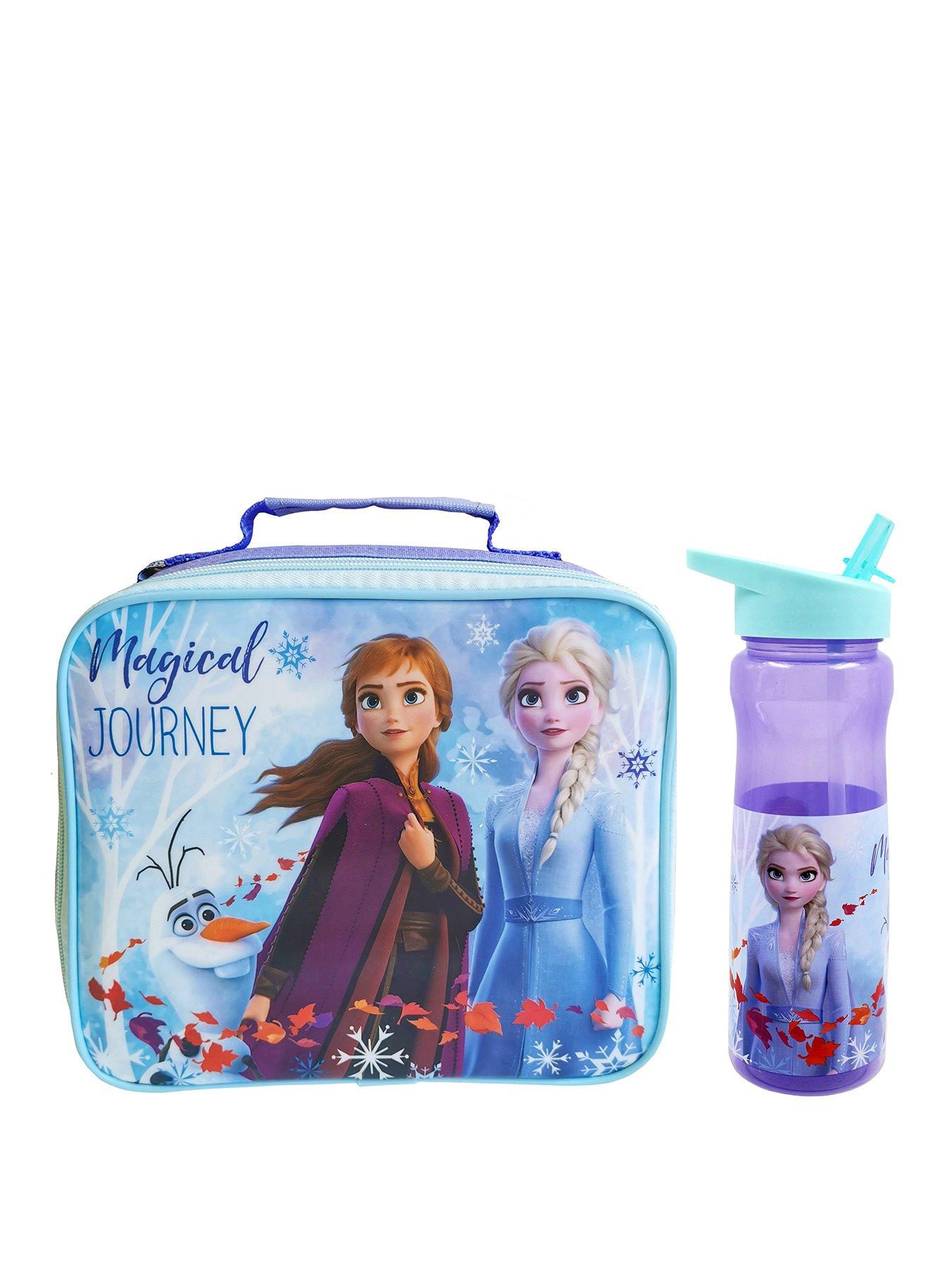 lunch bag and bottle