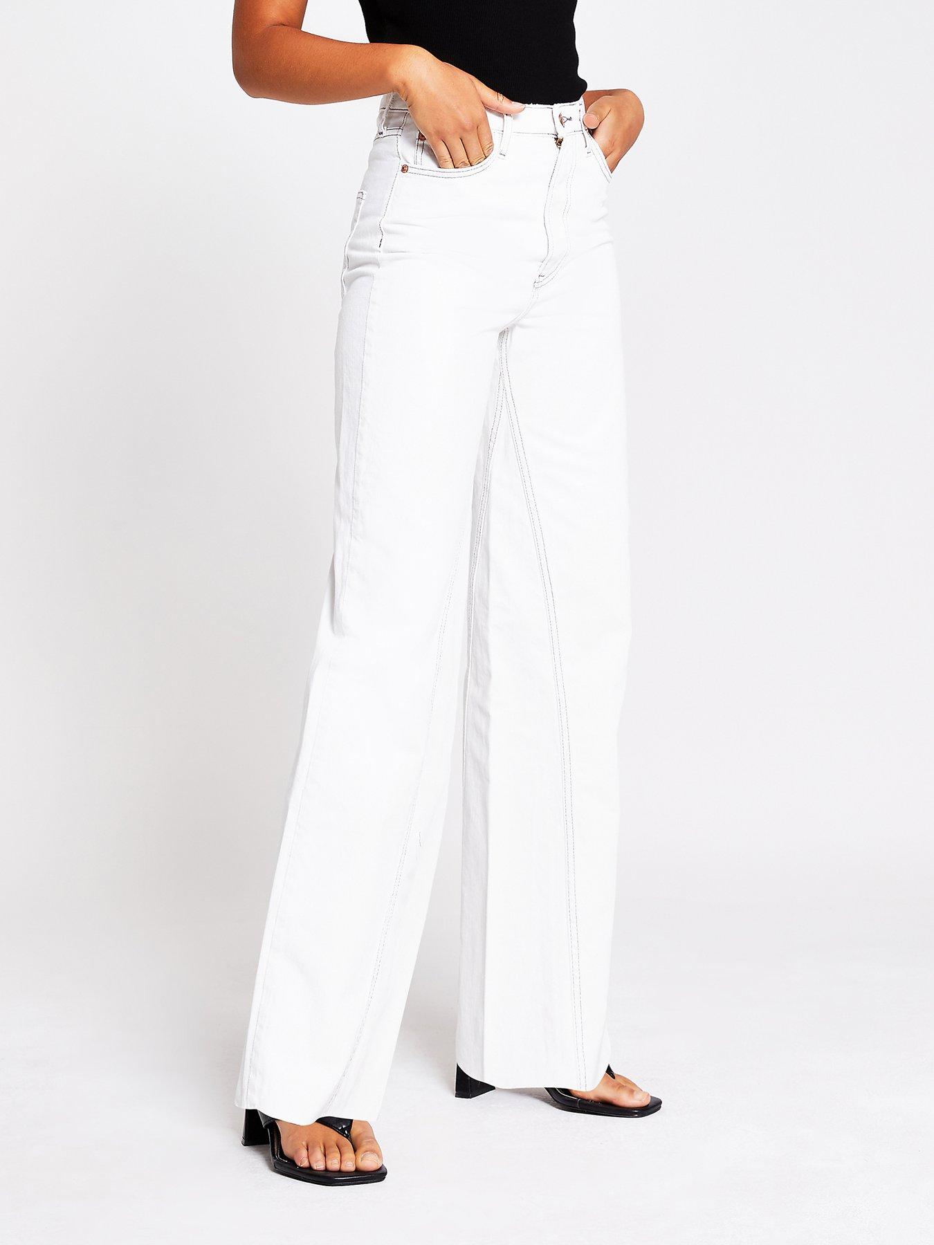ladies white jeans uk