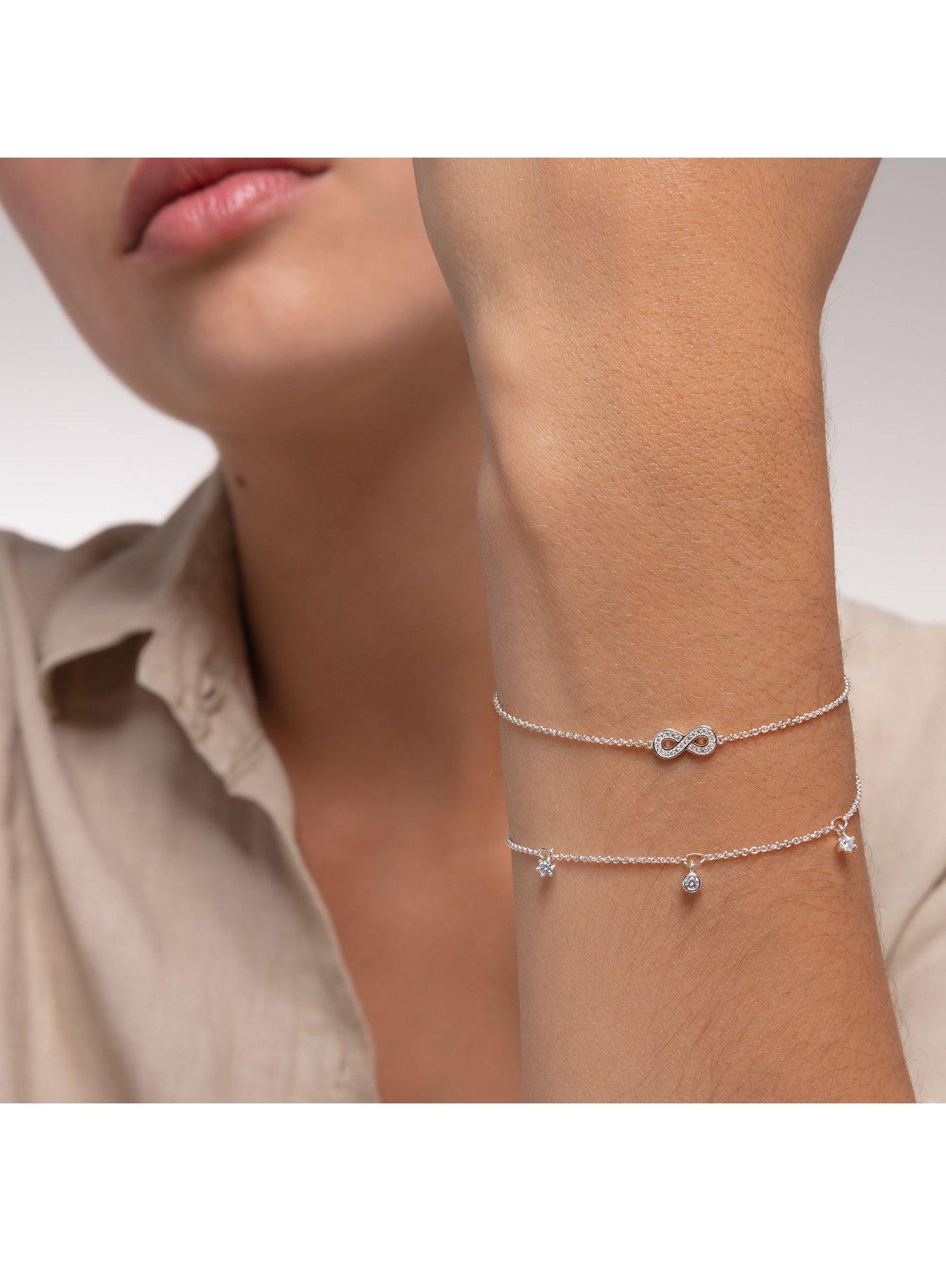 Image 2 of 3 of Thomas Sabo Sterling Silver Infinity Bracelet