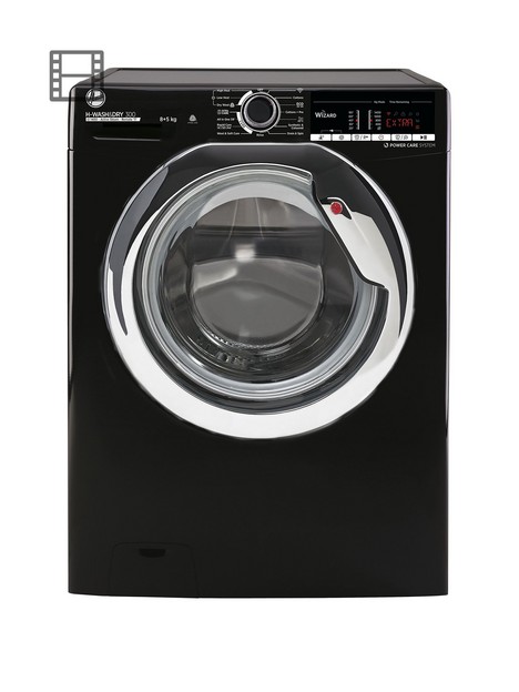 hoover-h-wash-amp-dry-300-h3ds4855tacbe-8kg-wash-5kg-dry-washer-dryer-with-1400-rpm-spin-black