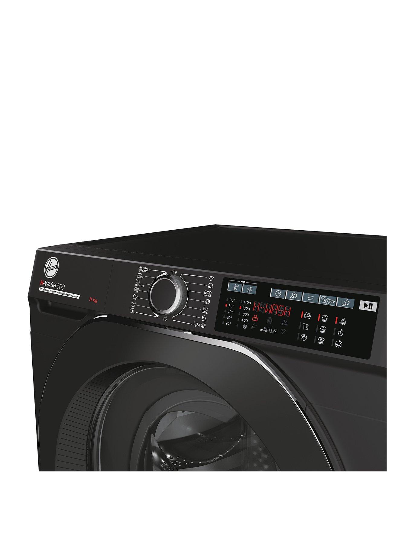 hoover h wash 500 11kg 1400 spin washing machine black