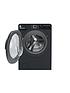 hoover-h-wash-500-hw-412ambcb-12kg-load-a-rated-washing-machine-with-1400-rpm-spinnbspwith-wifi-connectivity-blackstillFront