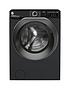 hoover-h-wash-500-hw-414ambcb-14kg-loadnbspa-rated-washing-machine-with-1400-rpm-spinnbspwifi-connectivity-blackfront
