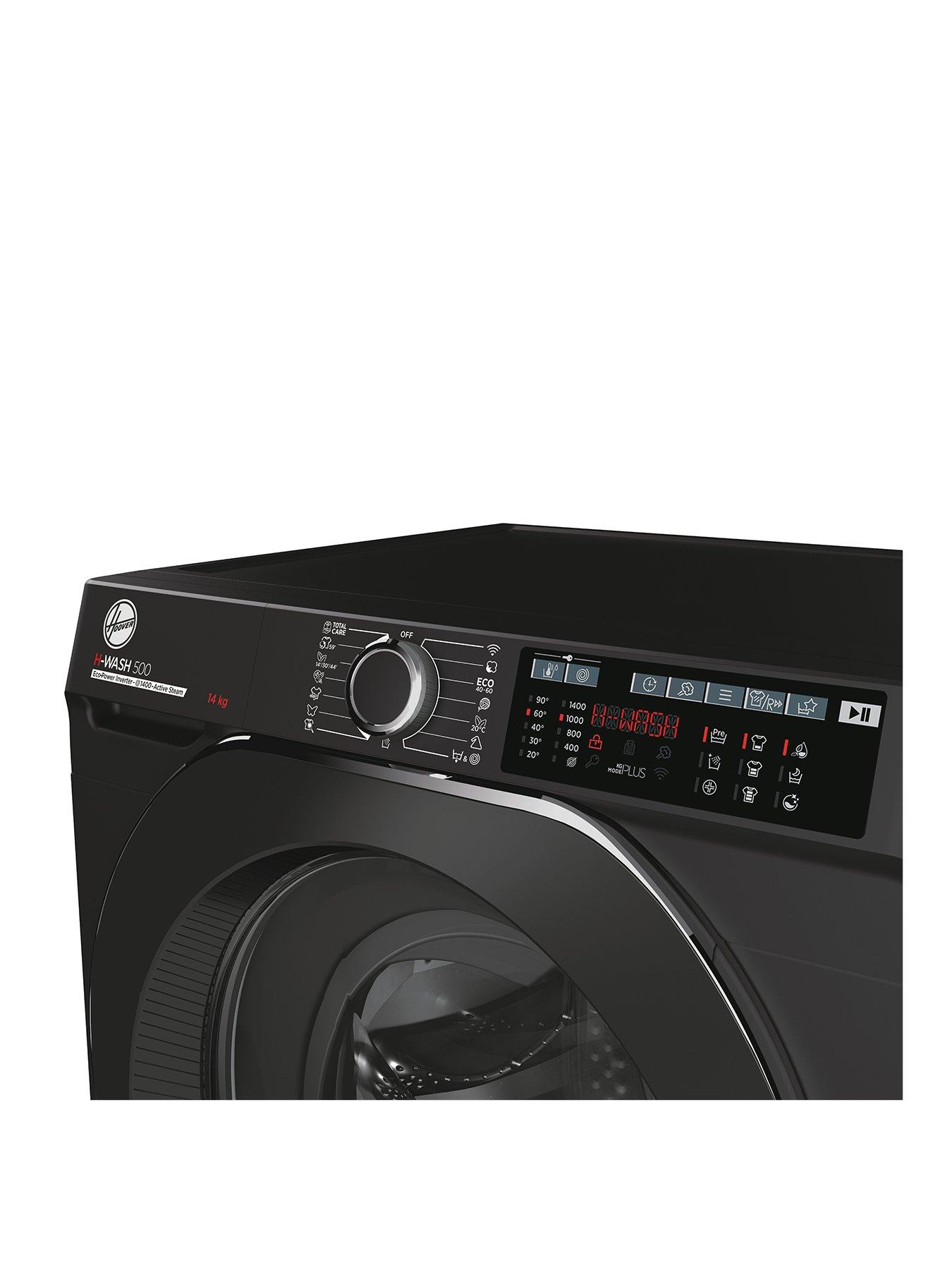 Image 3 of 8 of Hoover H-WASH 500 HW 414AMBCB 14kg Load,&nbsp;1400 Spin Washing Machine,&nbsp;Wifi Connectivity - Black - A Rated