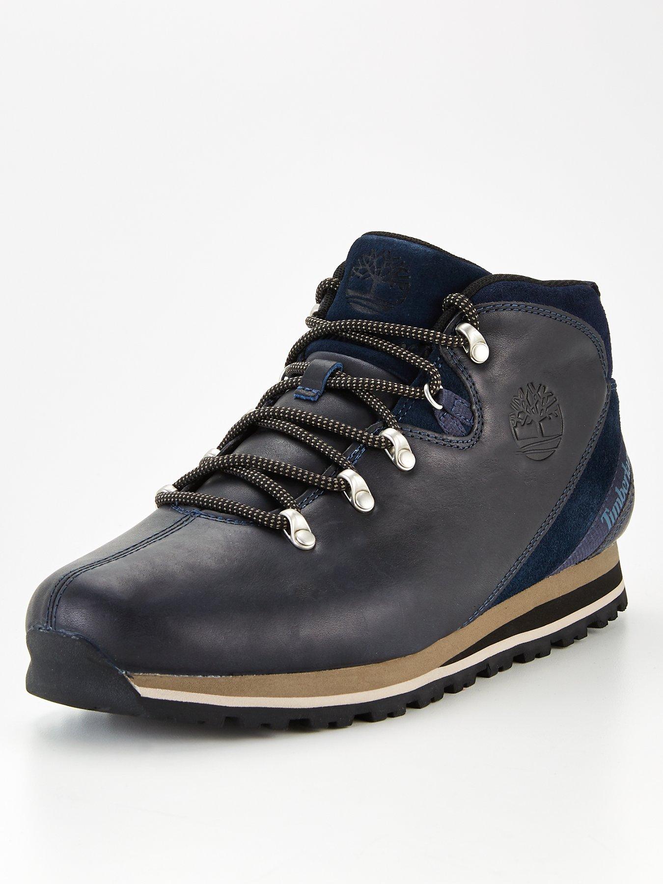 Men Splitrock 3 Leather Boots - Navy