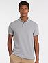  image of barbour-sports-tailored-fit-polo-shirt-grey
