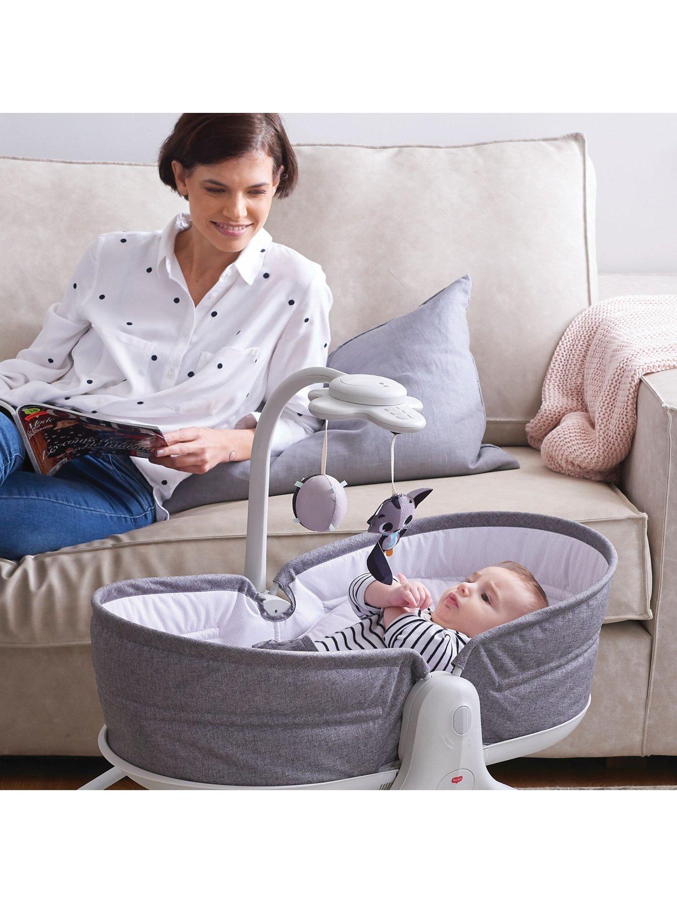 Tiny Love 3 in 1 Rocker Napper with Electronic Musical Mobile Grey Birth 9kg Very