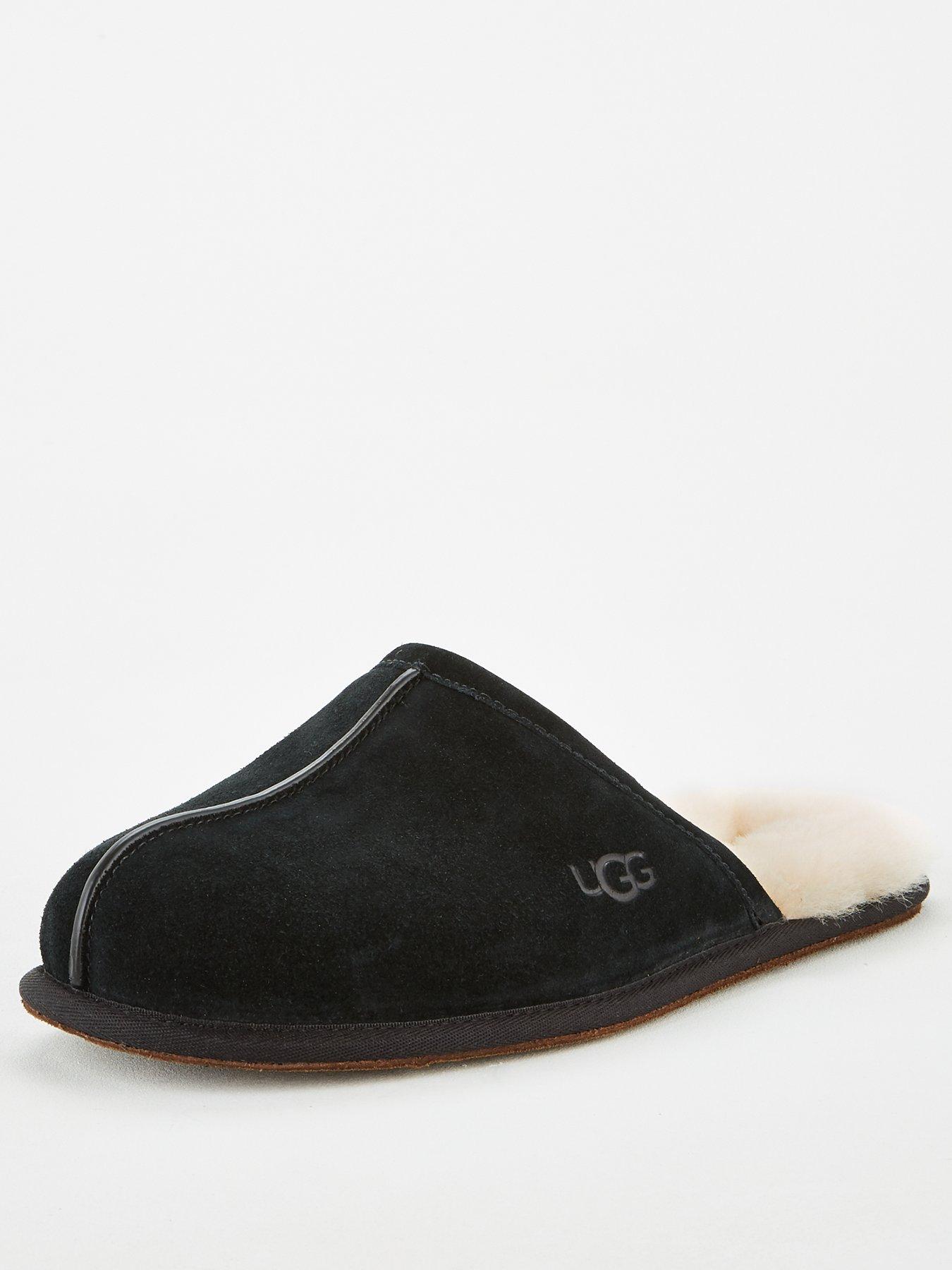 Ugg mens slippers on sale grey