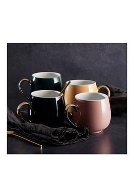 Product photograph of Waterside Set Of 4 Harlem Mugs from very.co.uk