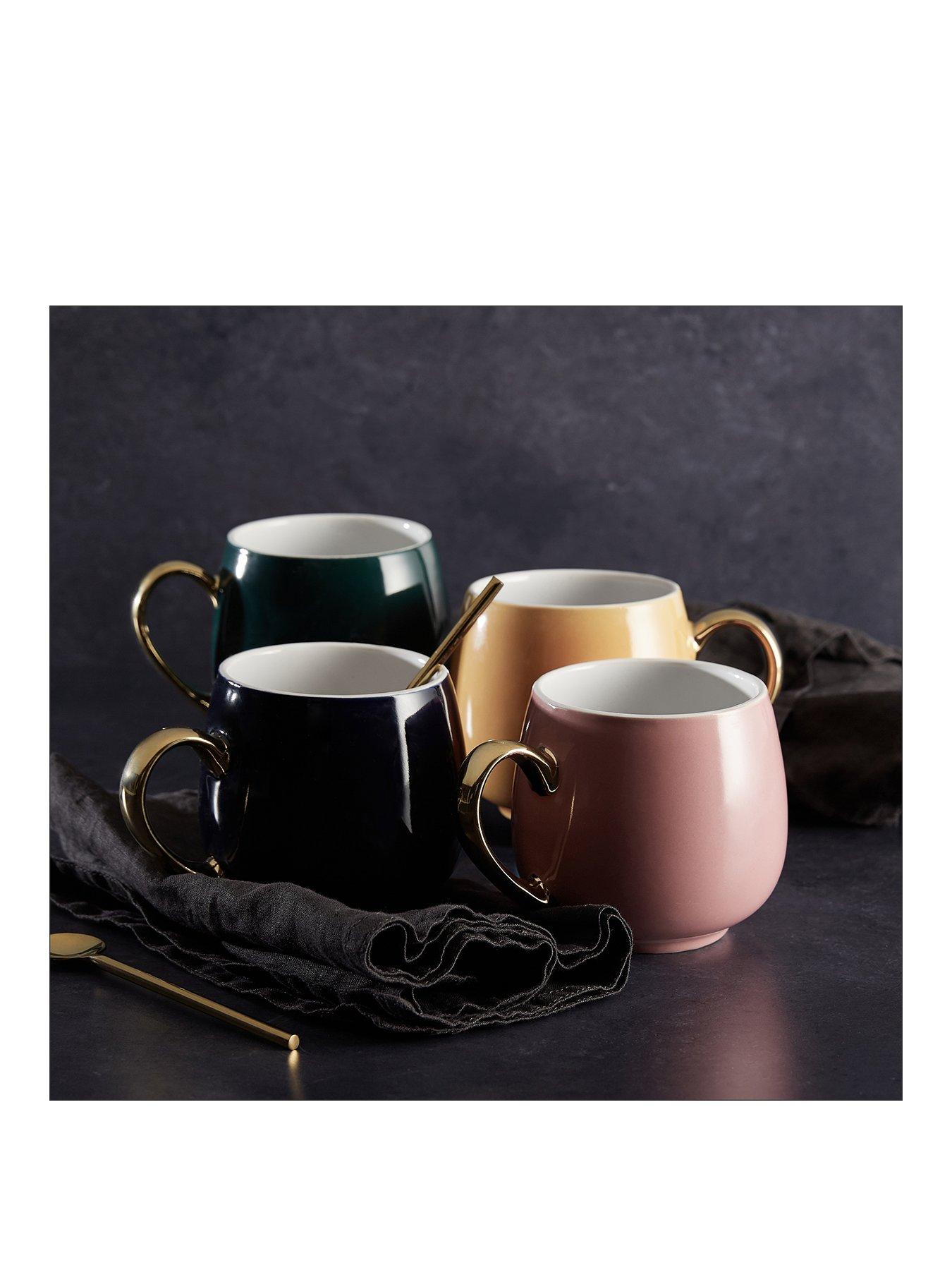 Image 1 of 3 of WATERSIDE Set of 4 Harlem Mugs