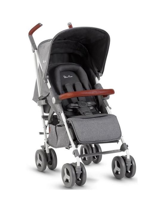 front image of silver-cross-reflex-stroller