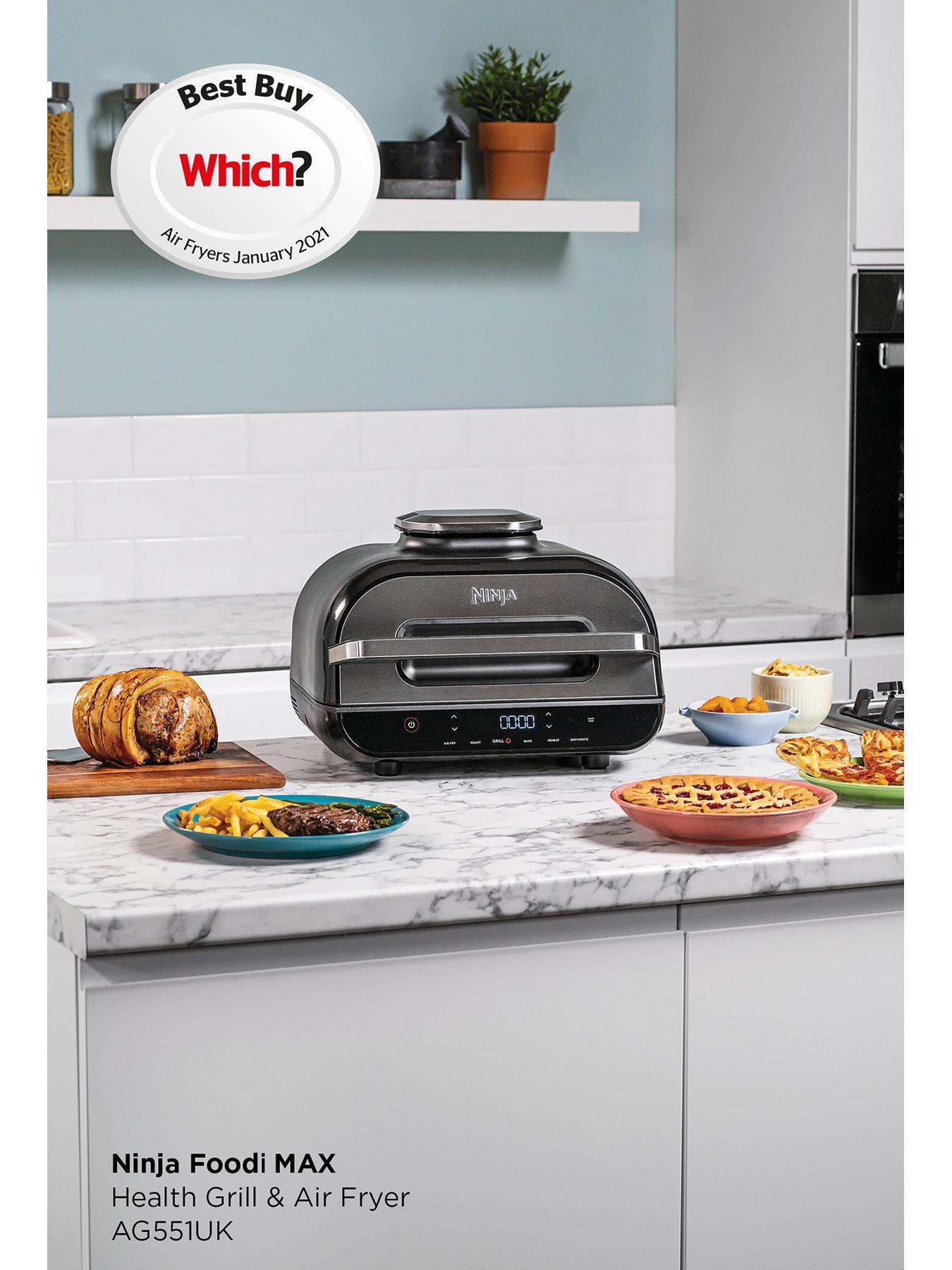 NINJA Foodi Health Grill and Air Fryer AG551UK very