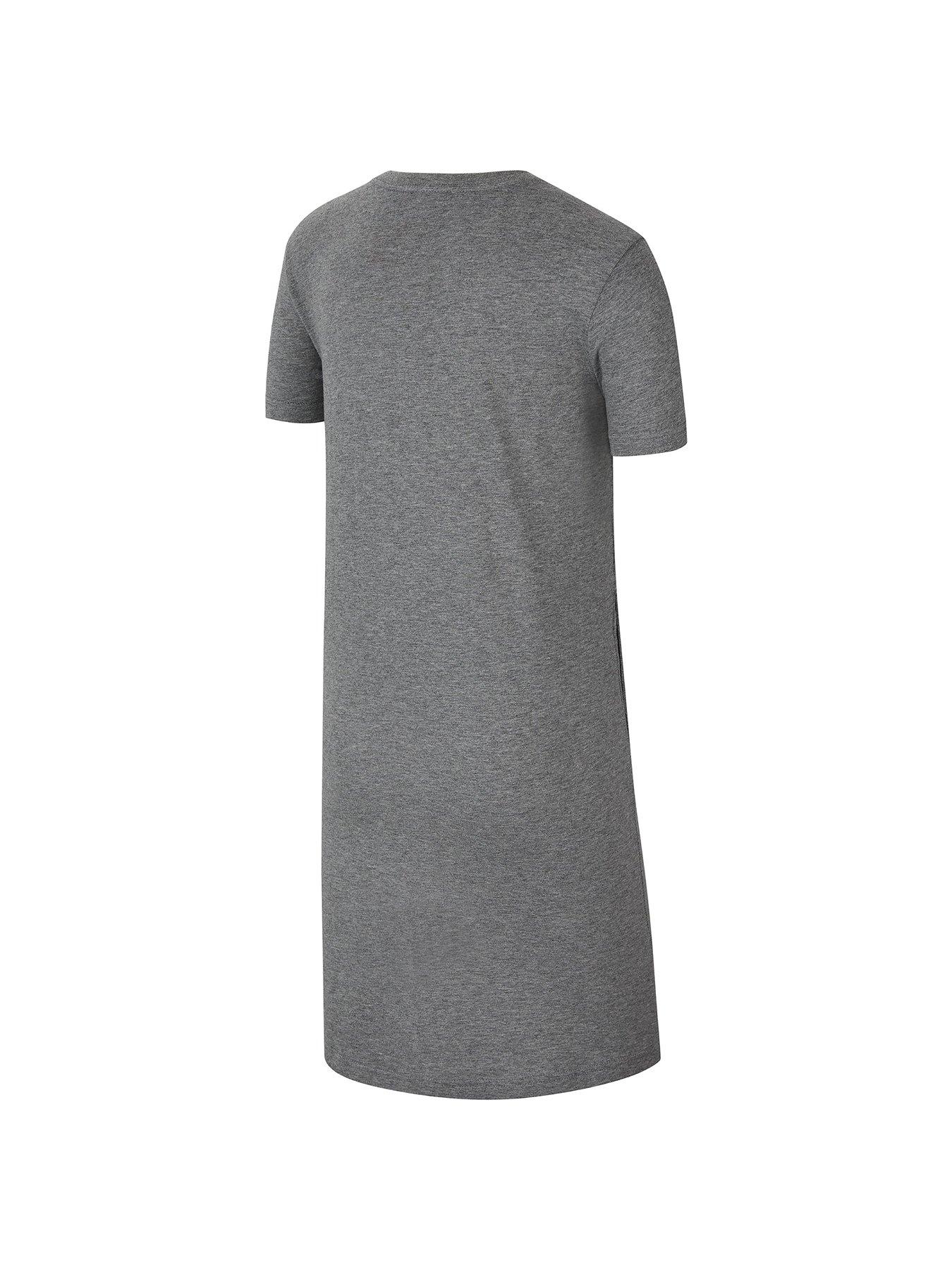 nike t shirt dress white