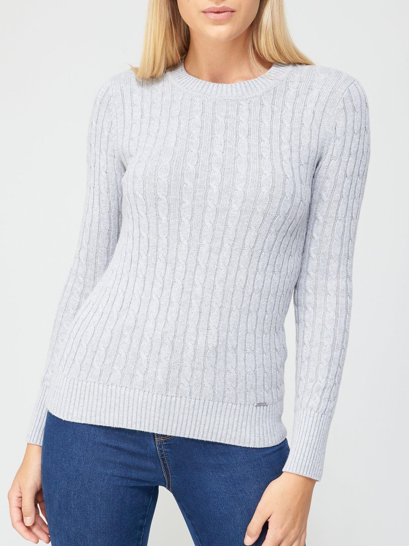 superdry croyde cable knit jumper