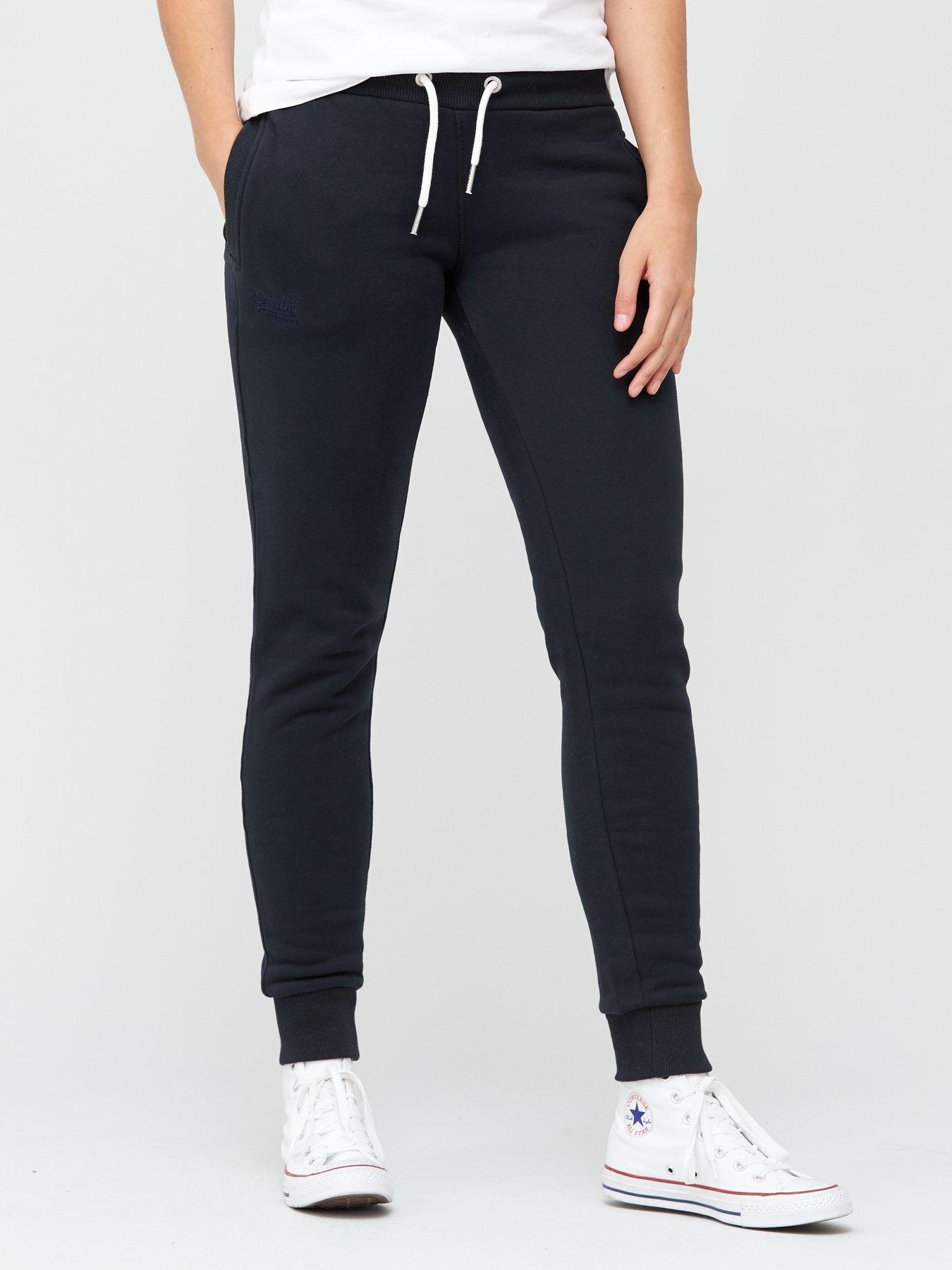 superdry navy joggers