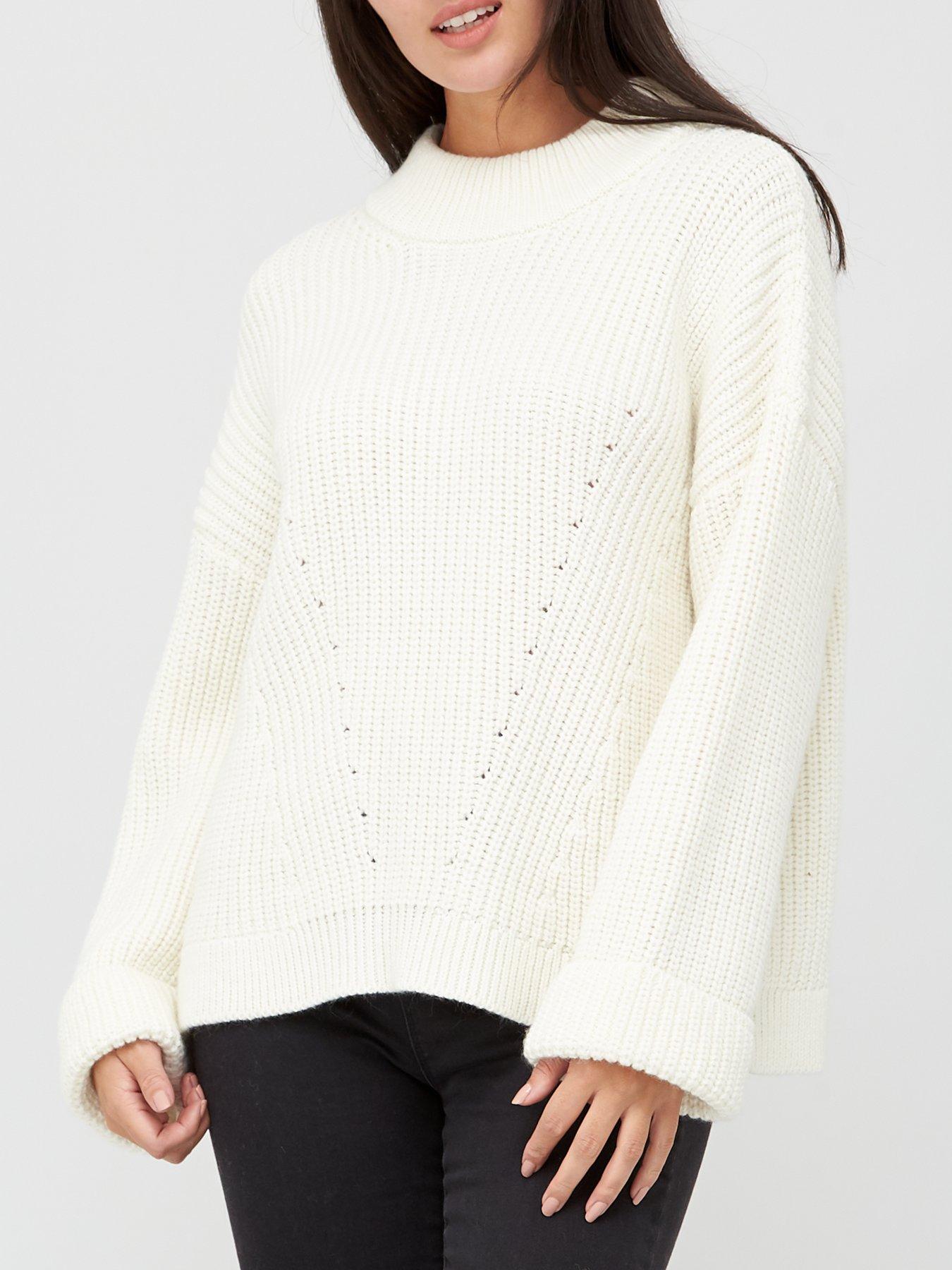 superdry cream jumper