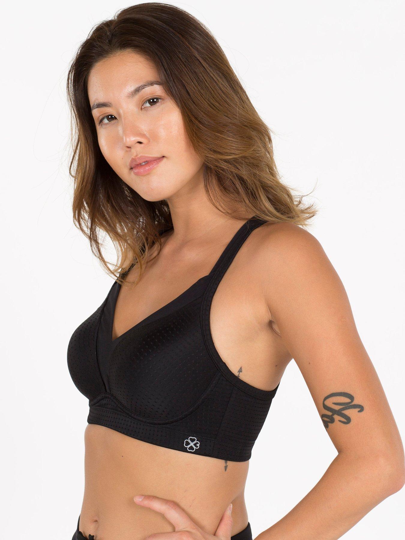 High Impact Push Up Sports Bra –