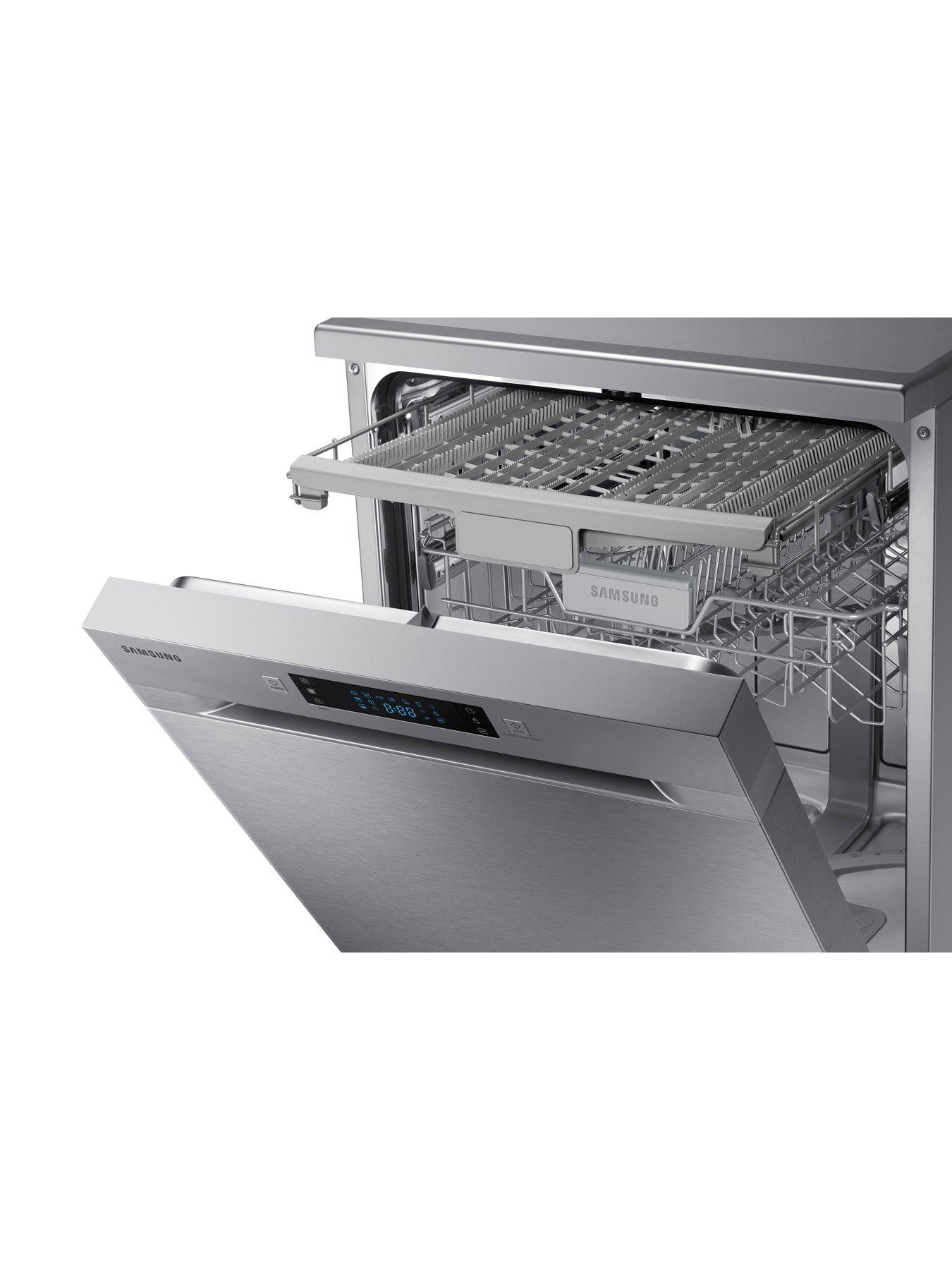 Image 6 of 8 of Samsung DW60M6050FS Series 6 Dishwasher, 14 Place Settings and a Flexible '3rd Rack' Cutlery Tray - Silver