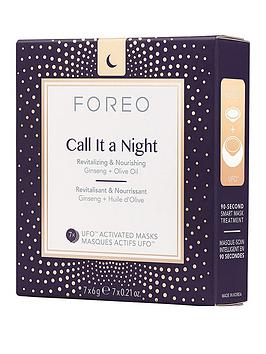 foreo call it a night ufo nourishing and revitalizing facial treatment